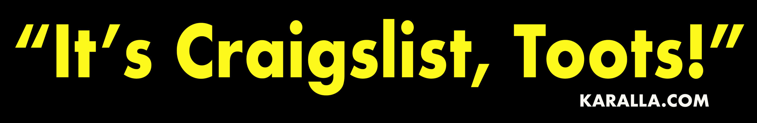 itscraigslisttoots.com